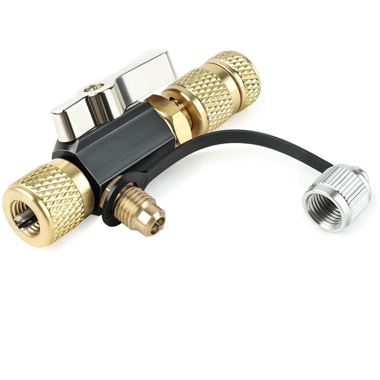 Professional Grade Valve Core Removal Tool, 1/4″ Vacuum Rated for HVAC Use