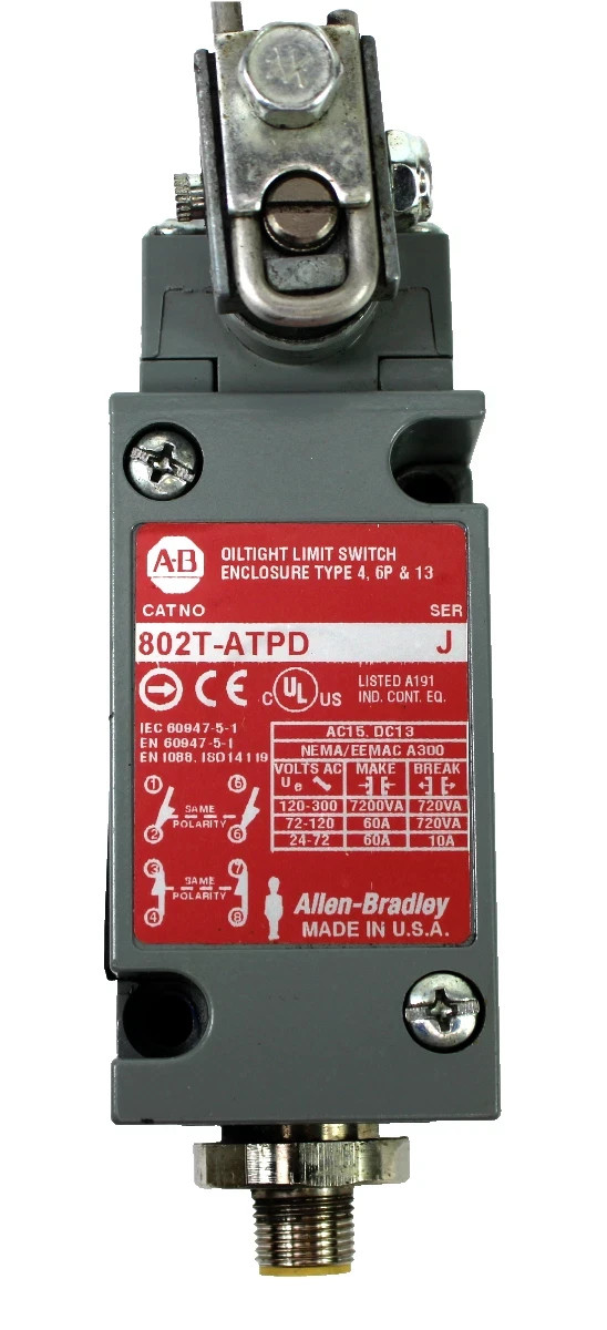 Allen Bradley 802T-ATPD Series J OilTight Limit Switch