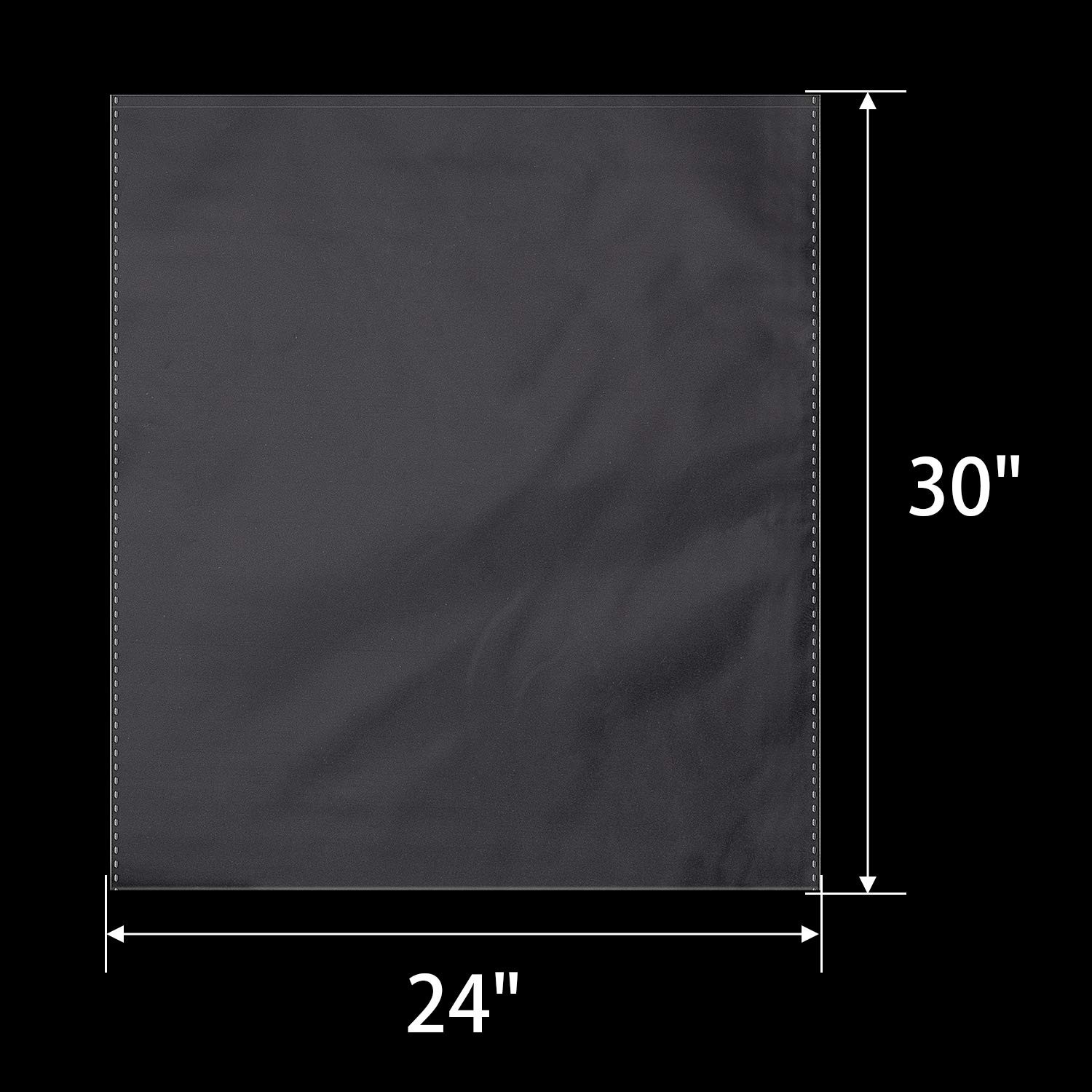 Awpeye Clear Basket Bags 20Pack Large Cellophane Gift Bags for Baskets Cellop…