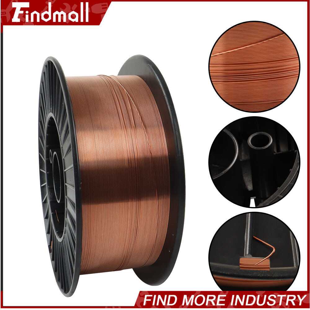 Findmall ER70S-6 .023″ .030″ .035″ .045″ Mild Steel MIG Welding Wire Spool