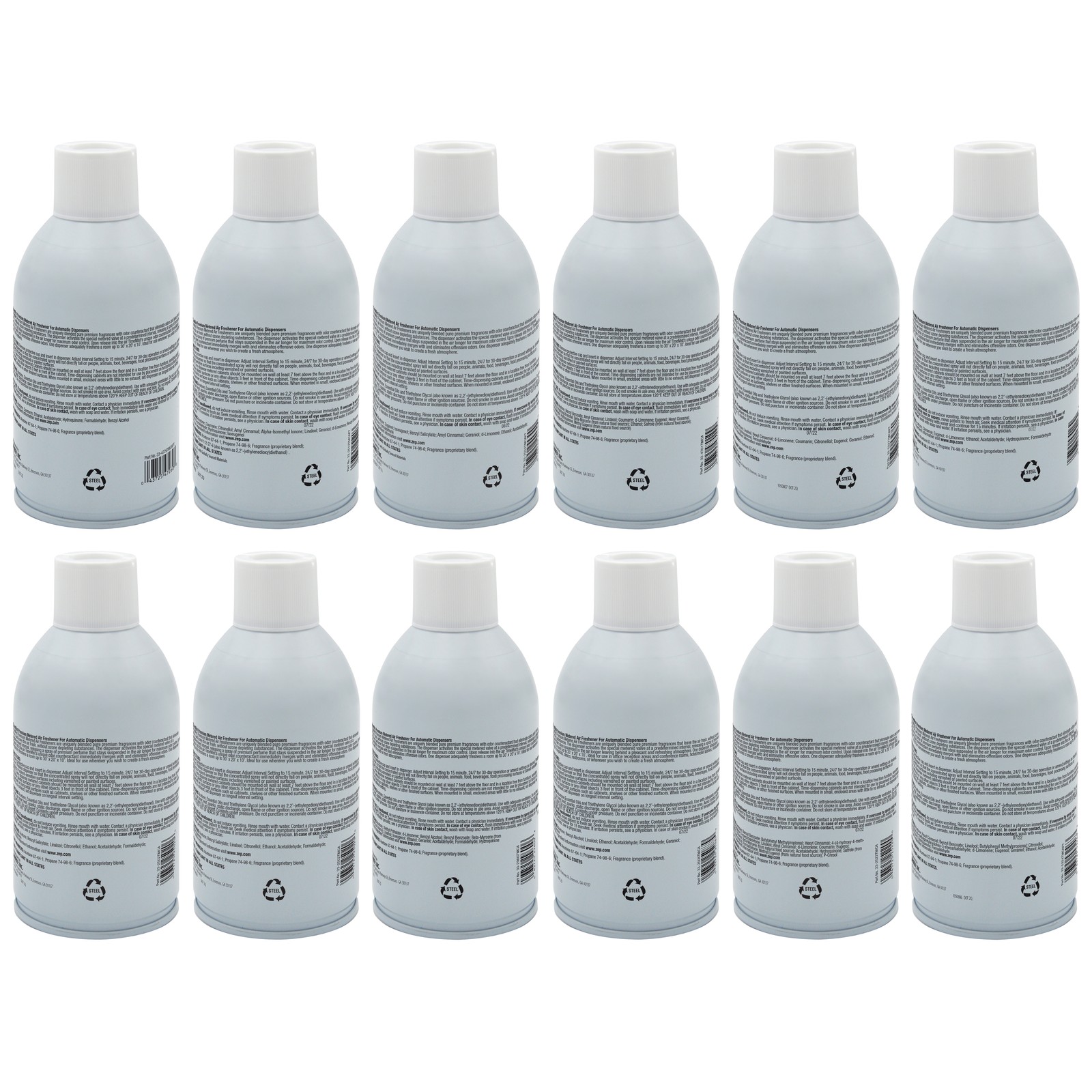TimeMist Classic Metered Aerosol Fragrance Dispenser (Case of 6) + TimeMist Air