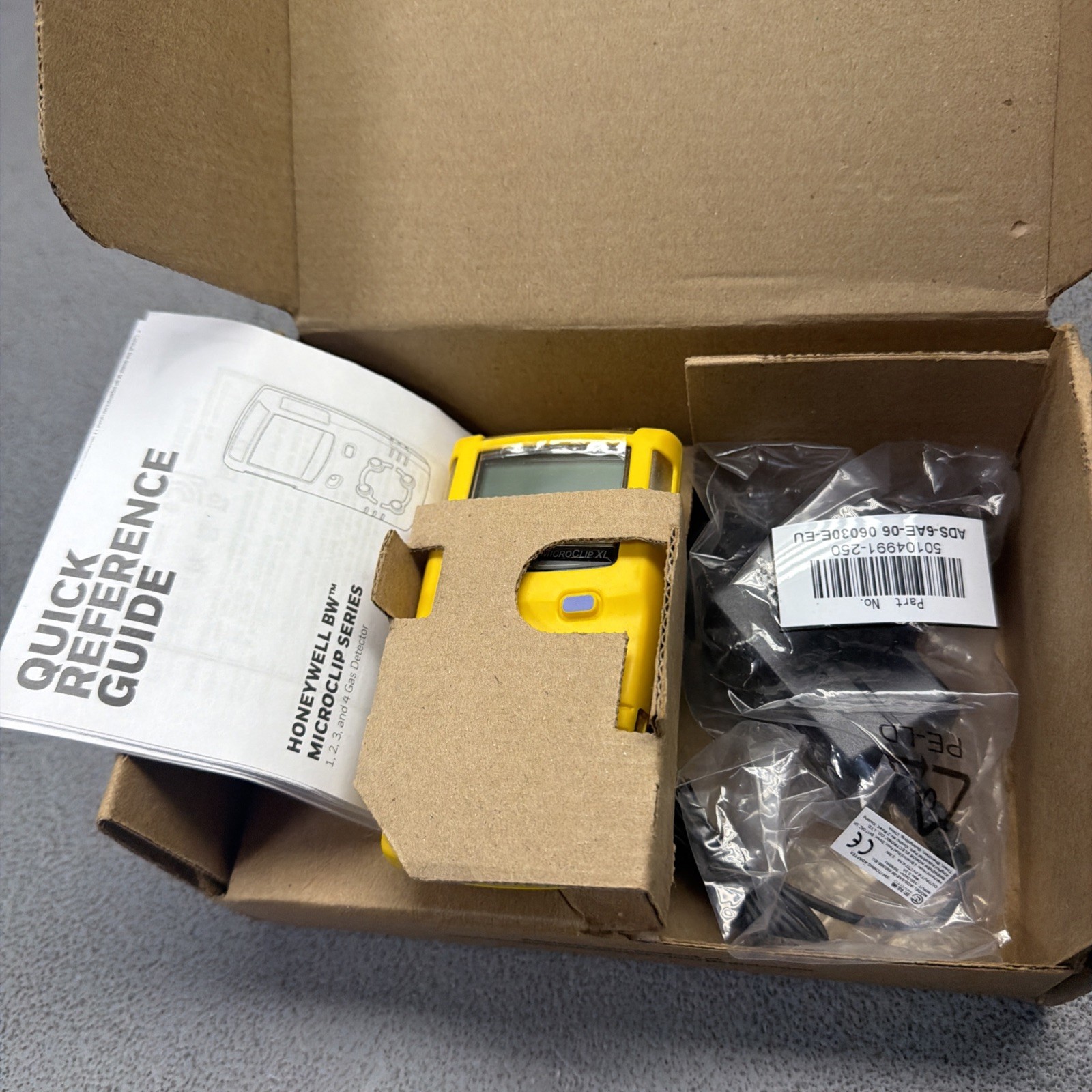 Honeywell BW MicroClip SERIES Portable Multi-Gas Detector MCXL-XWHM-Y-EU