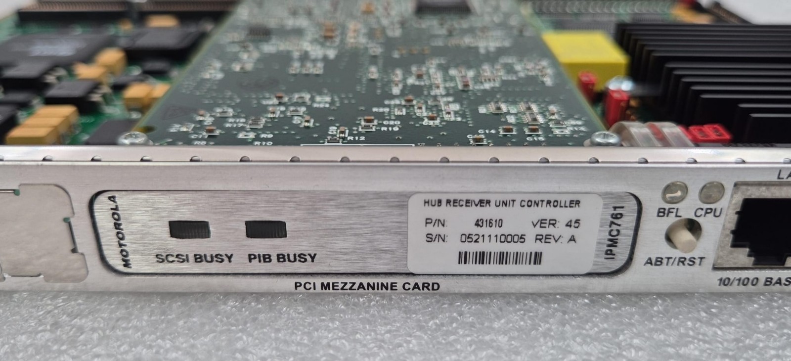 **NEW** ARTESYN MVME 5100 84-W8518F01C ASSY Board Controller Card