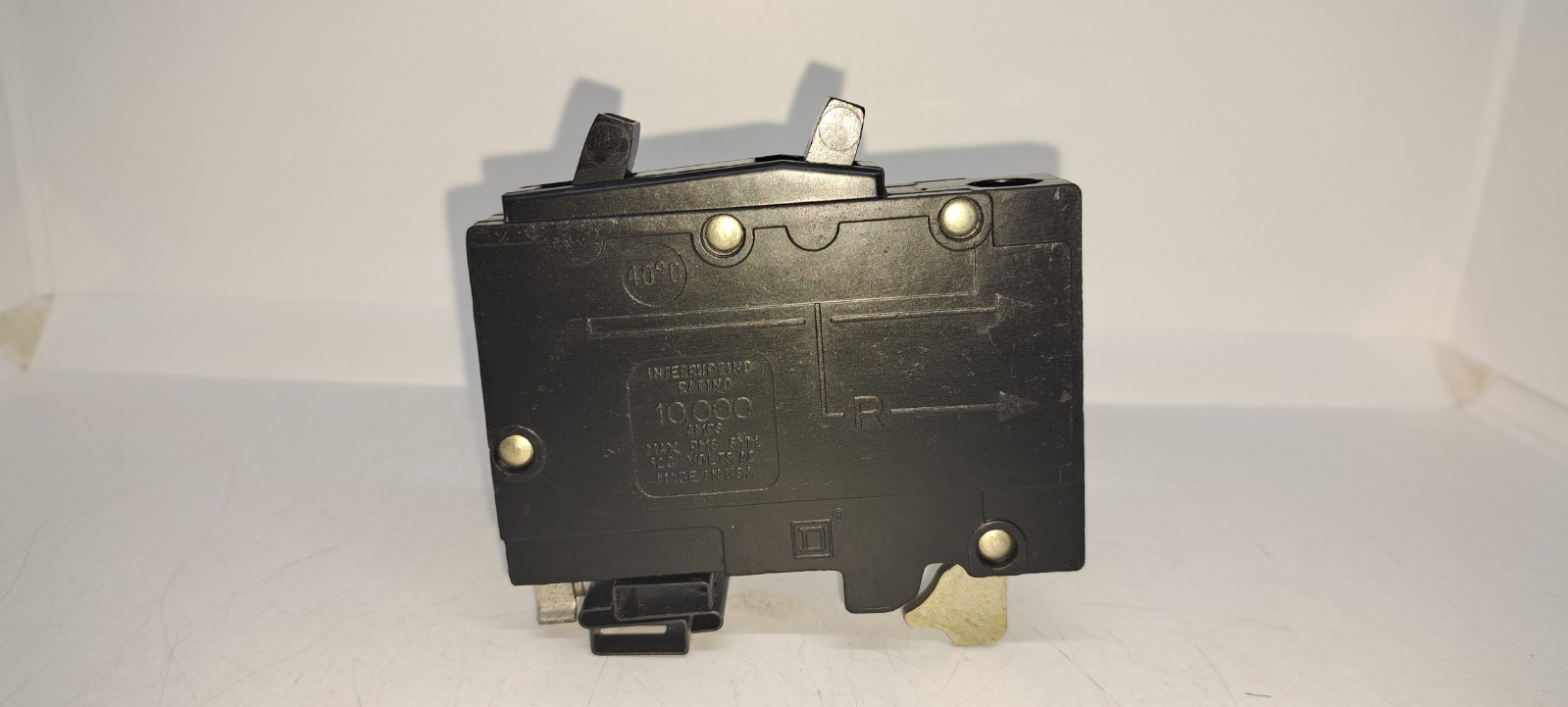 Square D QOT2020 2-20A 20 Amp 120/240 VAC Circuit Breaker PIGGYBACK with Hook