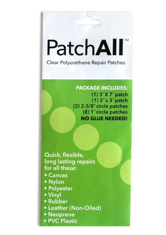 PatchAll Repair Tape Clear Waterproof Patches Vinyl Leather Canvas Seam Sealing