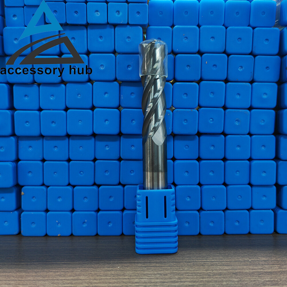 4 Flute 5/8″ x 2-1/4″ x 5″ Variable Helix Solid Carbide End Mill – TiALN HRC55