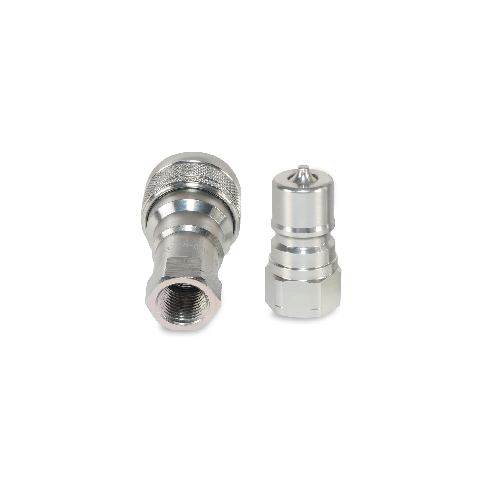 3/8″ ISO 7241-B Quick Disconnect Hydraulic Couplers Set – 3/8″ NPT Thread