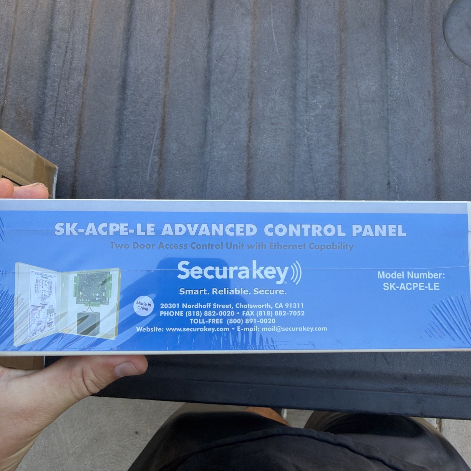 SecuraKey SK-ACPE-LE Advanced Control Panel Brand New And Sealed