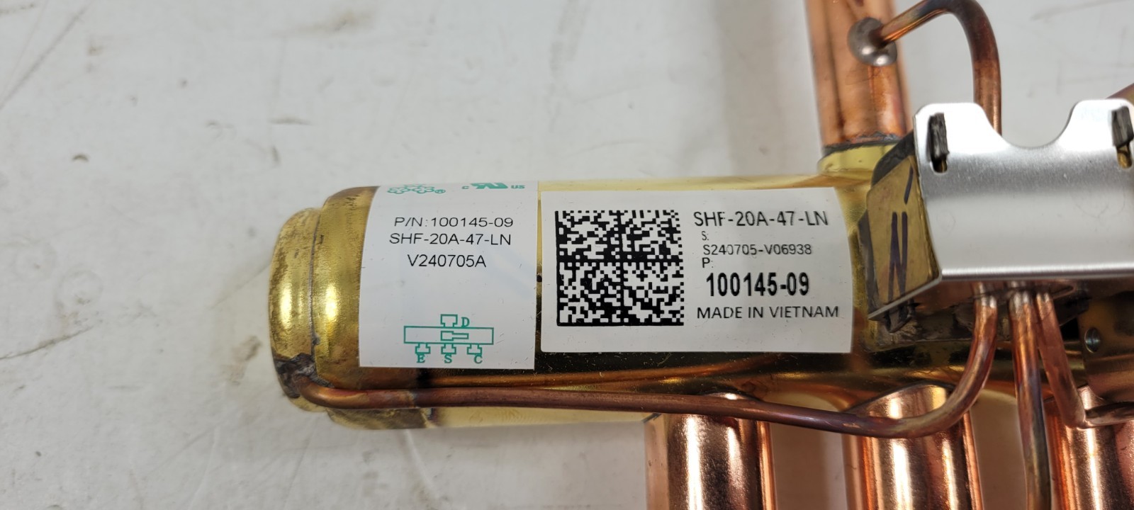 LENNOX/DUCANE/ARMSTRONG REVERSING VALVE 1/2″ X 7/8″ 42W59 100145-09