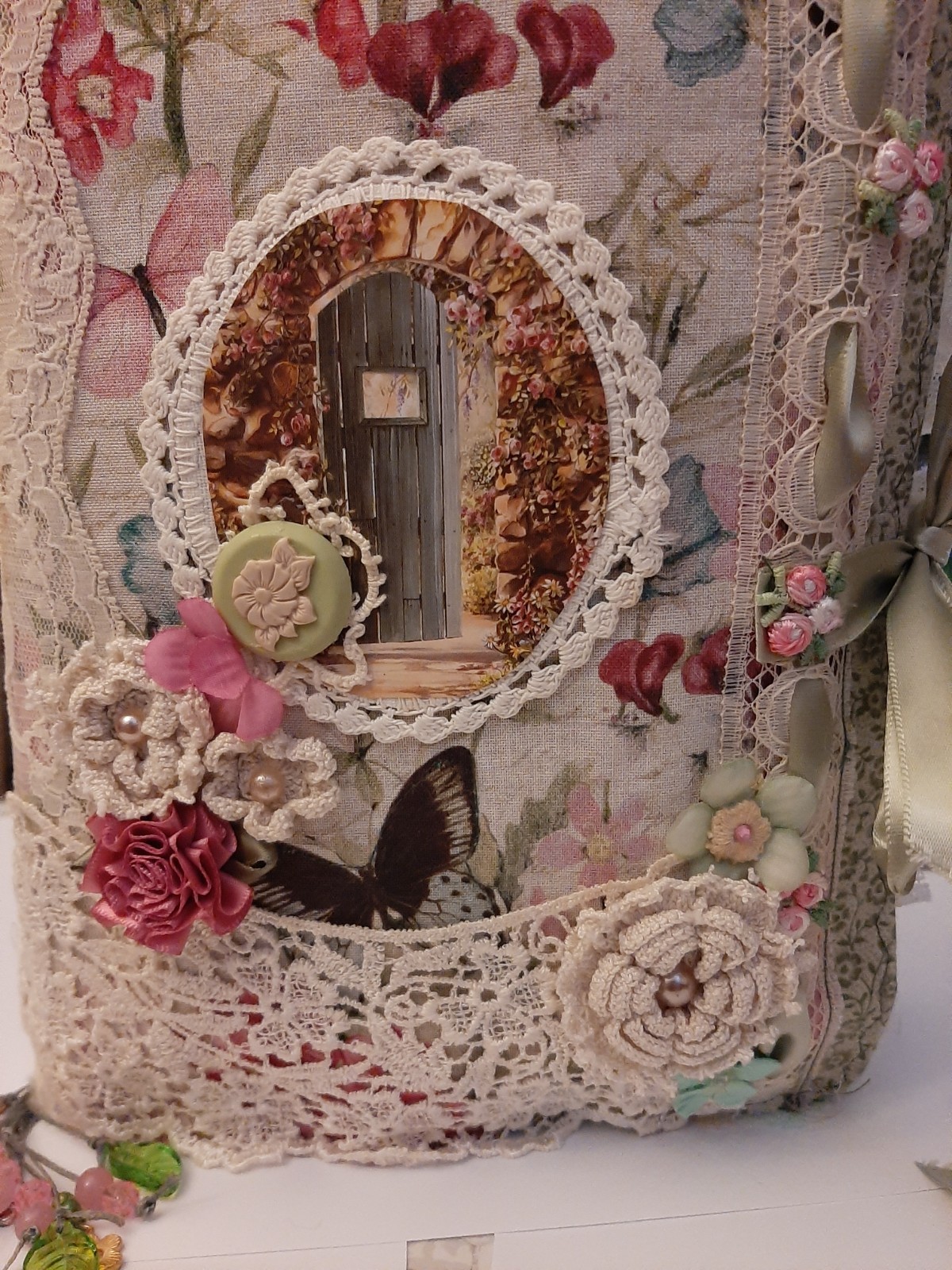 Junk Journal Handmade chunky «Secret Garden» Soft and squishy Classic Story