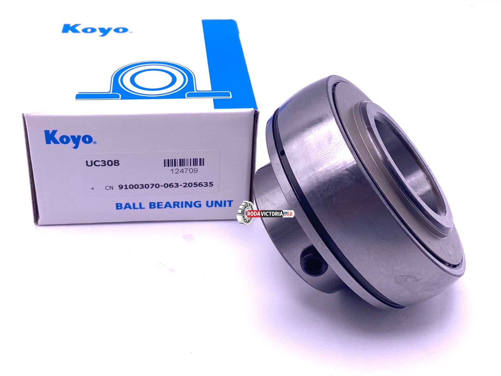 KOYO UC308 Radial Insert Ball Bearing 40x90x52 mm