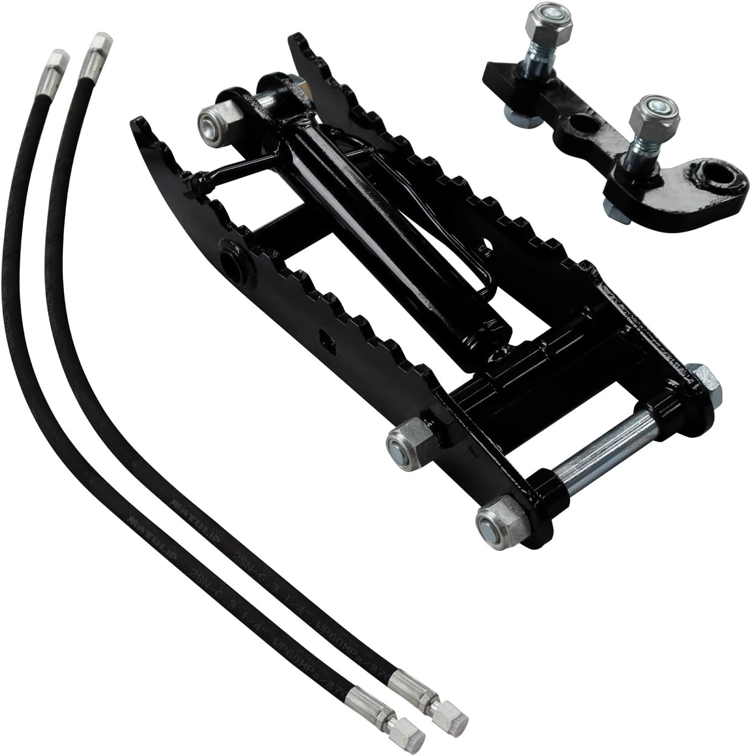 3-Hole Hydraulic Thumb Attachment for Mini Excavator with 25mm Pin Quick Install
