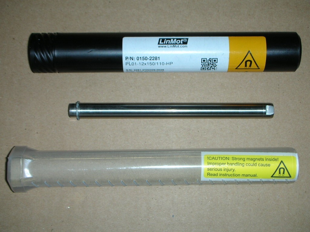 LinMot 0150-2281 PL01-12×150/110HP Hi-Performance Slider 12mm OD, 150mm L, 20-80