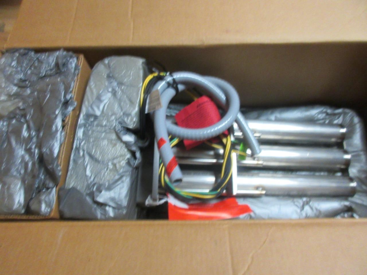 NEW PROCESS TECHNOLOGY 3F6417-3-P4 6000W 480V 7.2 A TRIPLE TUBE OVER SIDE HEATER