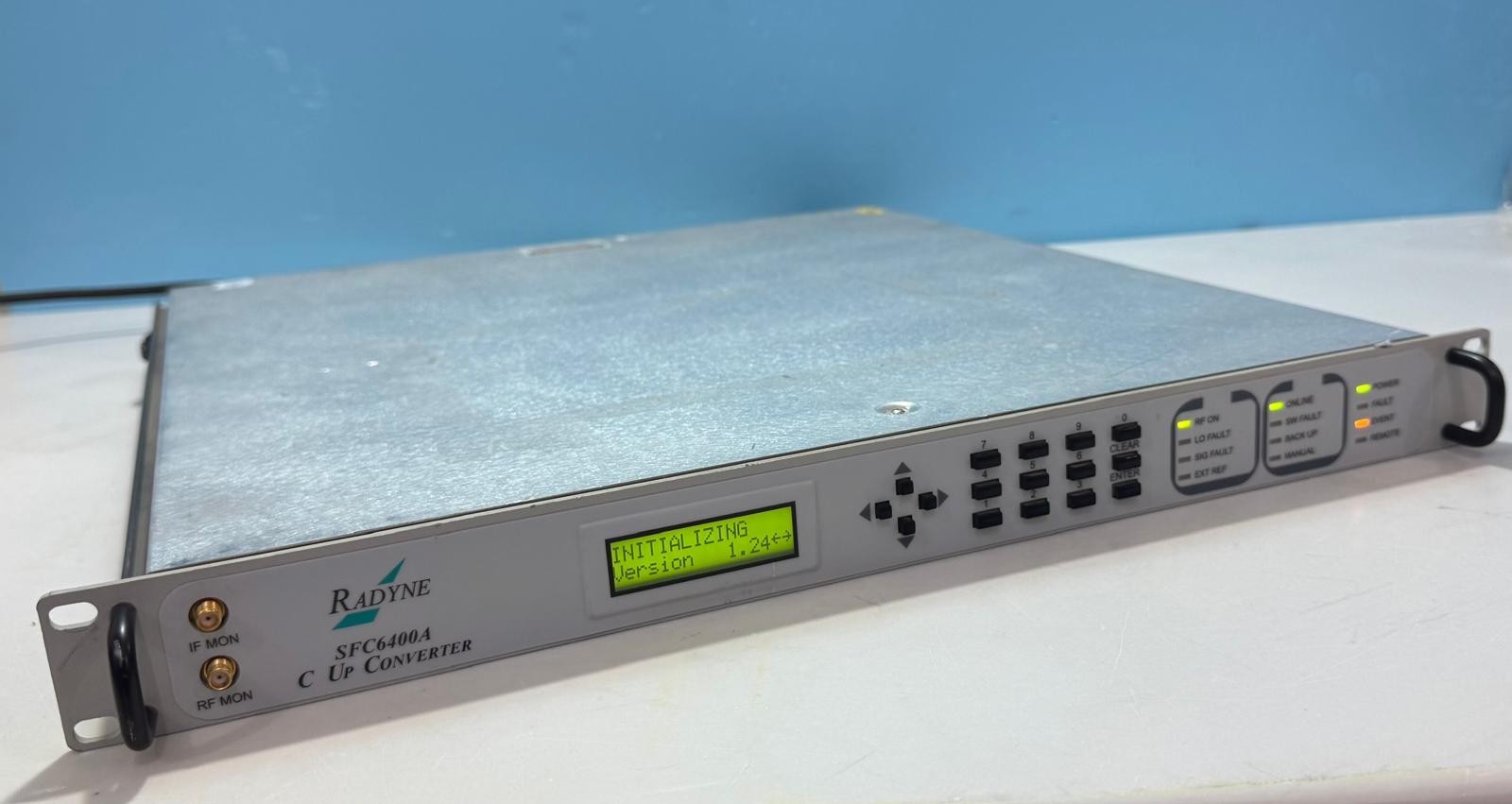 Radyne SFC6400A C-Band Up Converter – TESTED TO POWER ON – No Accessories