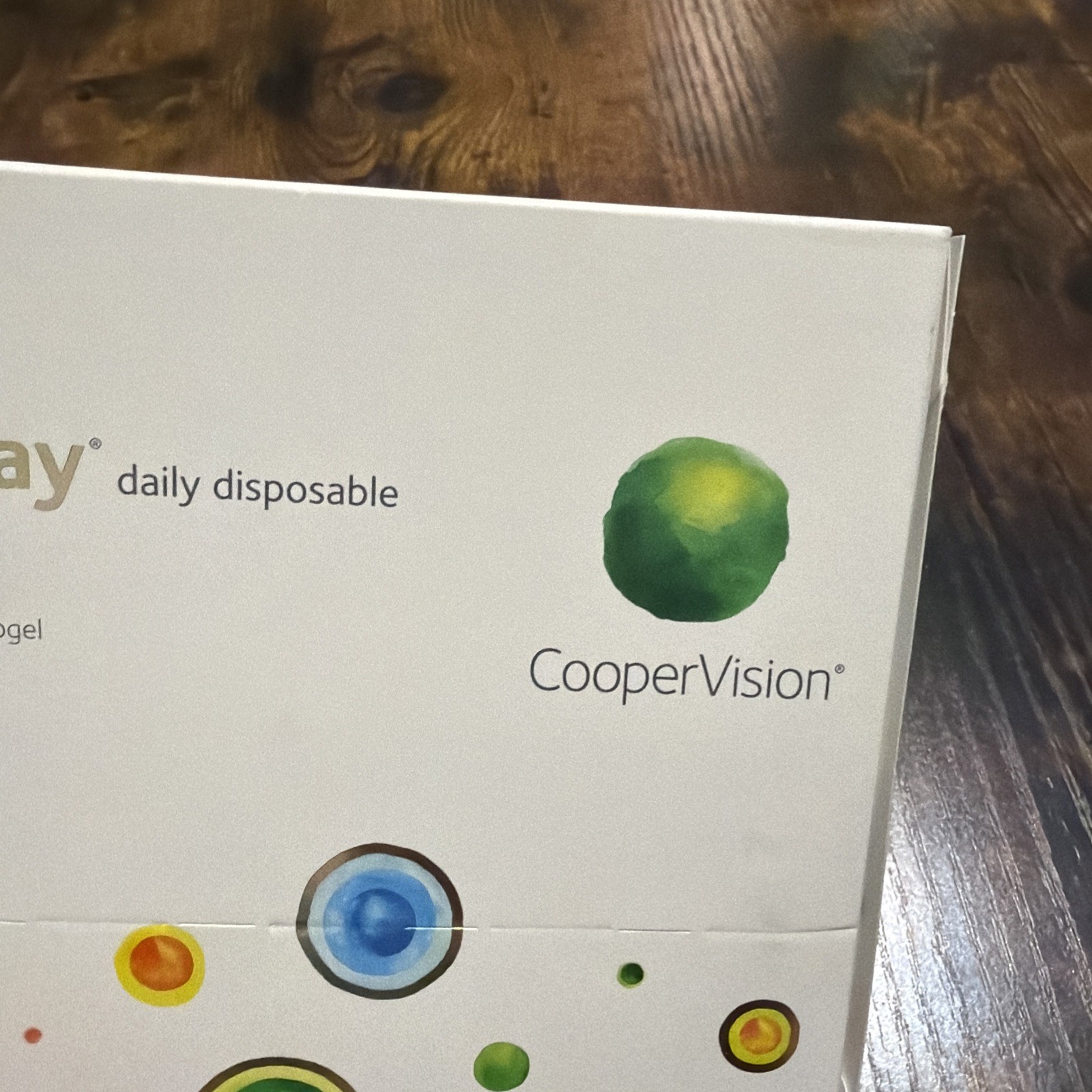 68pcs CooperVision MyDay Daily Disposable 90 Silicone Hydrogel Lenses SPH +1.25