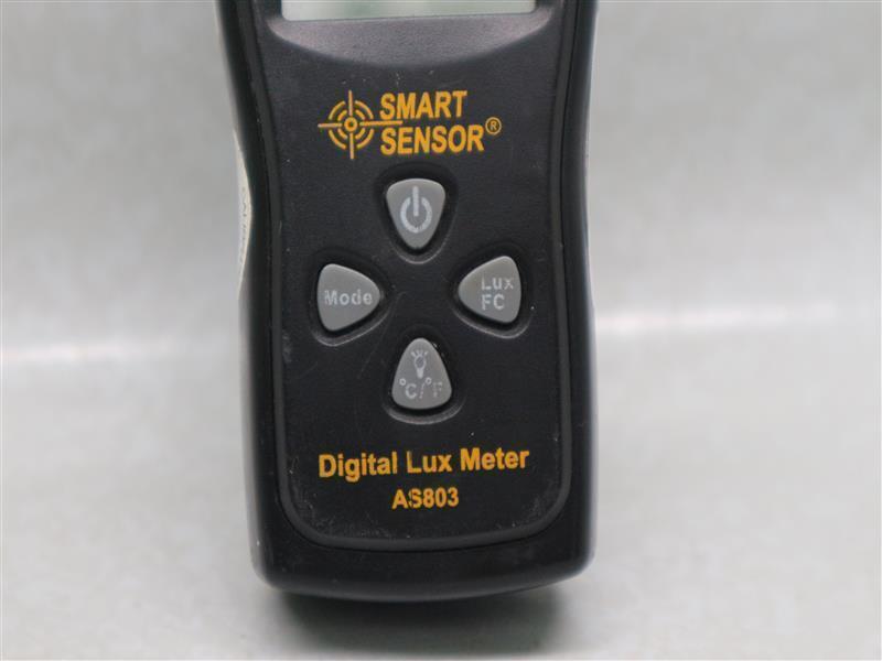 Smart Sensor AS803 Digital Lux Meter 1-200,000 LUX LCD Smart Sensor