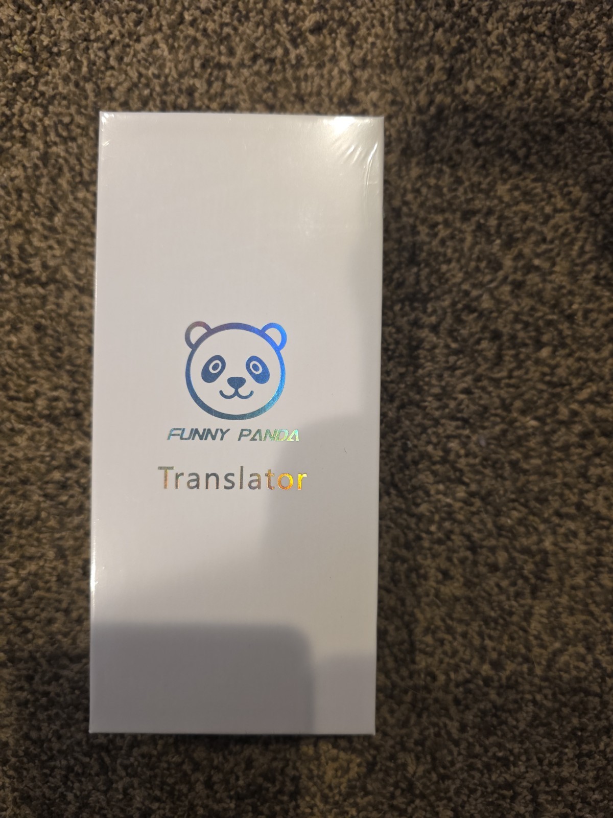 Funny Panda AI Voice Translator WiFi Black Android iOS Camera