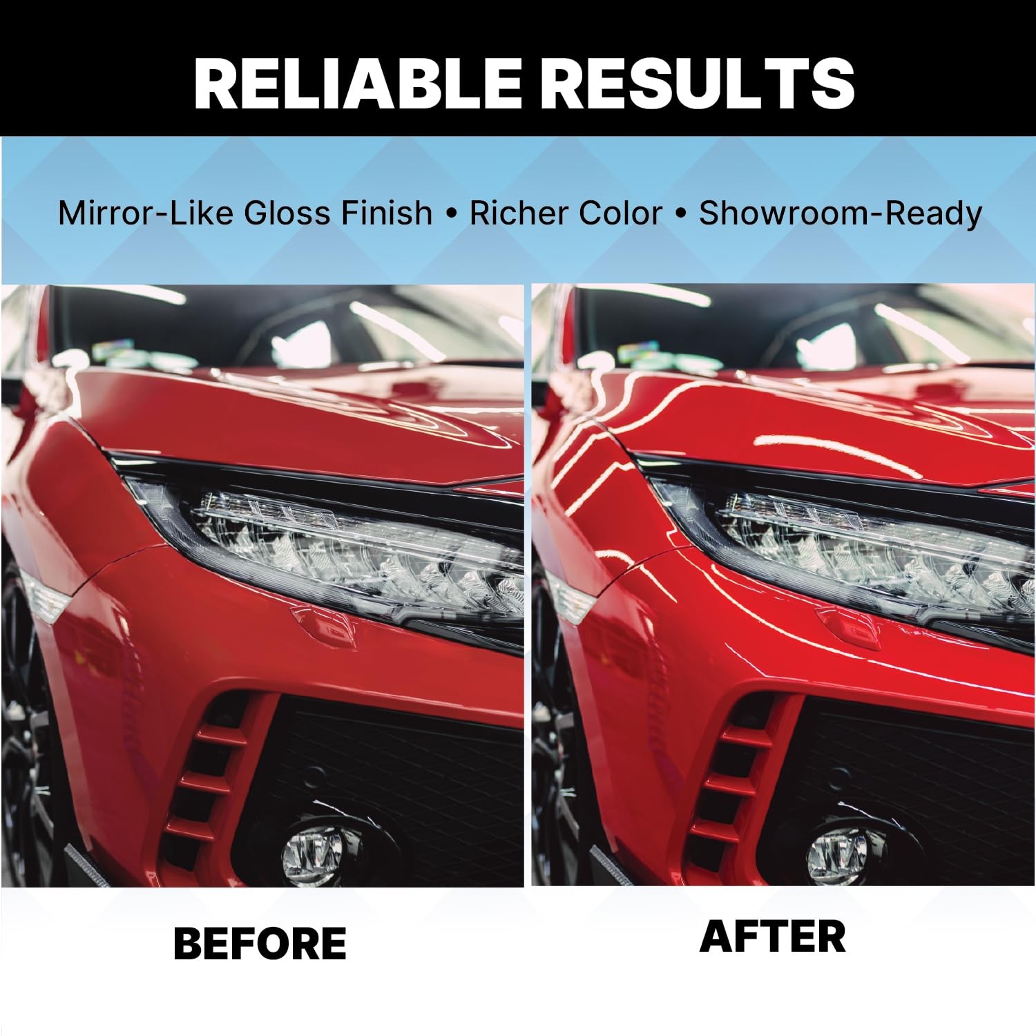 LAUCO FinishX Ultimate Clear Coat Kit – 1 Gallon Clear + 1 Quart Slow Activator
