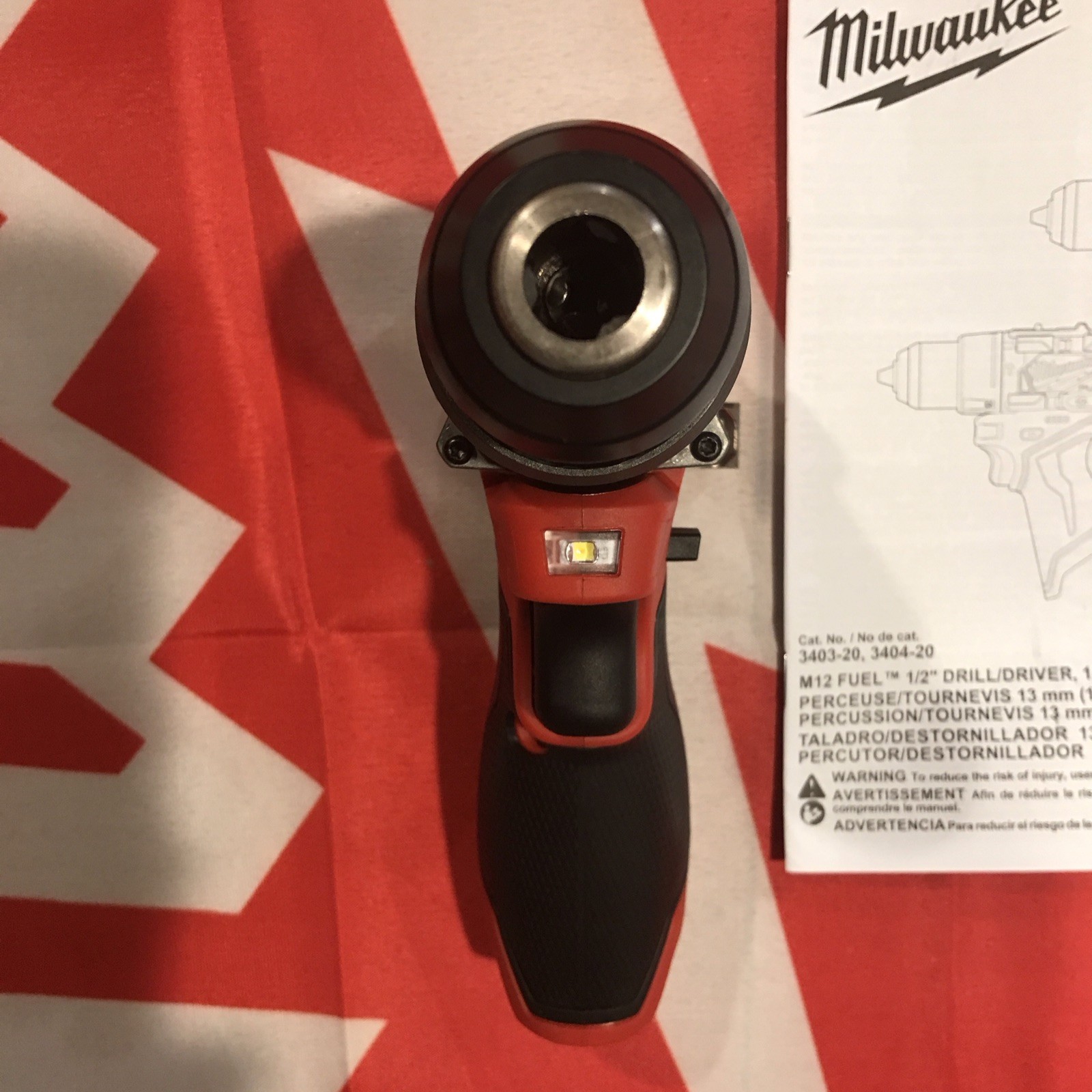 Milwaukee M12 FUEL 1/2″ Hammer Drill/Driver 3404-20 New – Tool Only