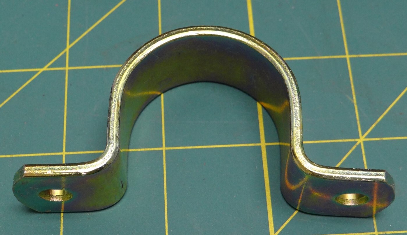Qty: 10 UMPCO MS21314-12 7/8″ 2-Hole Retaining Pipe Strap NSN: 5340-00-947-4784
