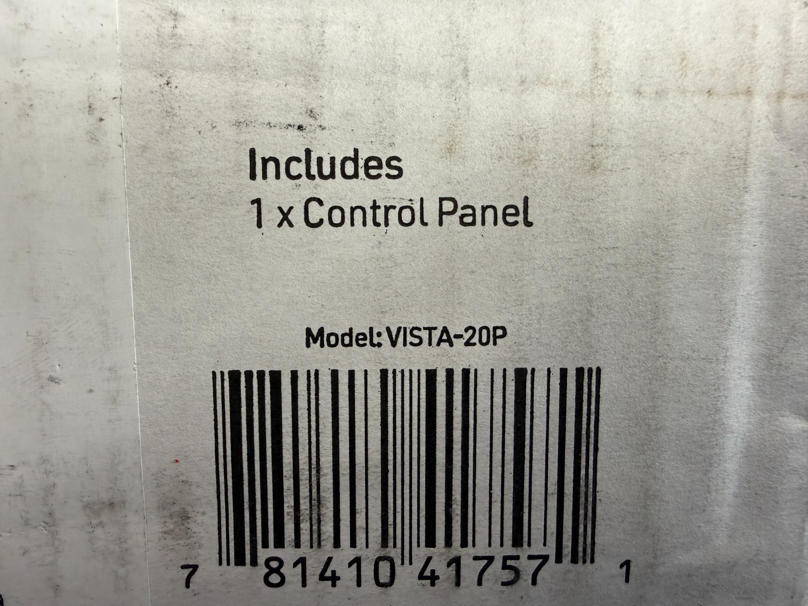 Honeywell VISTA-20P Resideo 8-Zone Plus Series Security Alarm Control Panel