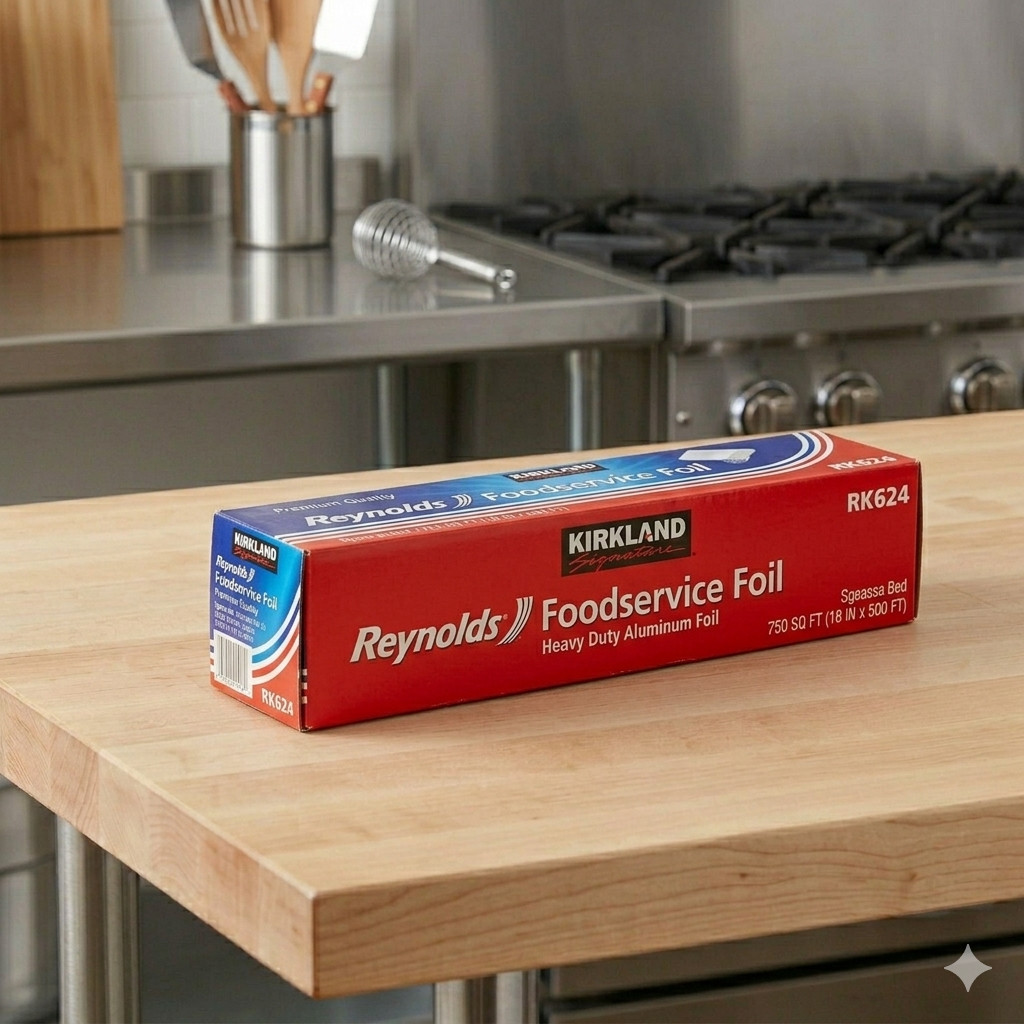Reynolds Kirkland Signature Heavy Duty Aluminum Foil 18 in x 500 ft Roll