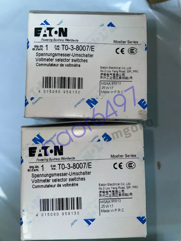 Brand New EATON Moeller T0-3-8007/E T0-3-8007-E Free Shipping#LJ