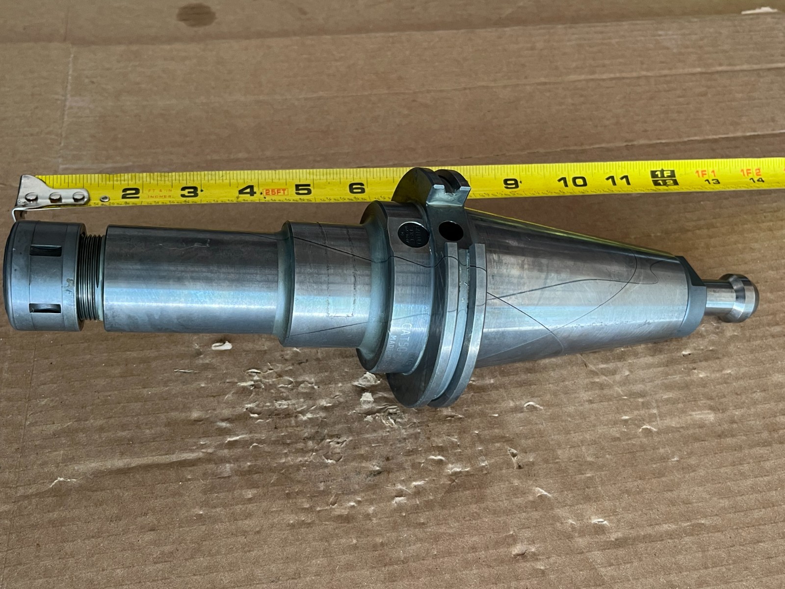 Nikken CAT50 Slimline Collet Chuck CAT50-SK16-165U CNC Precision. #17. READ!