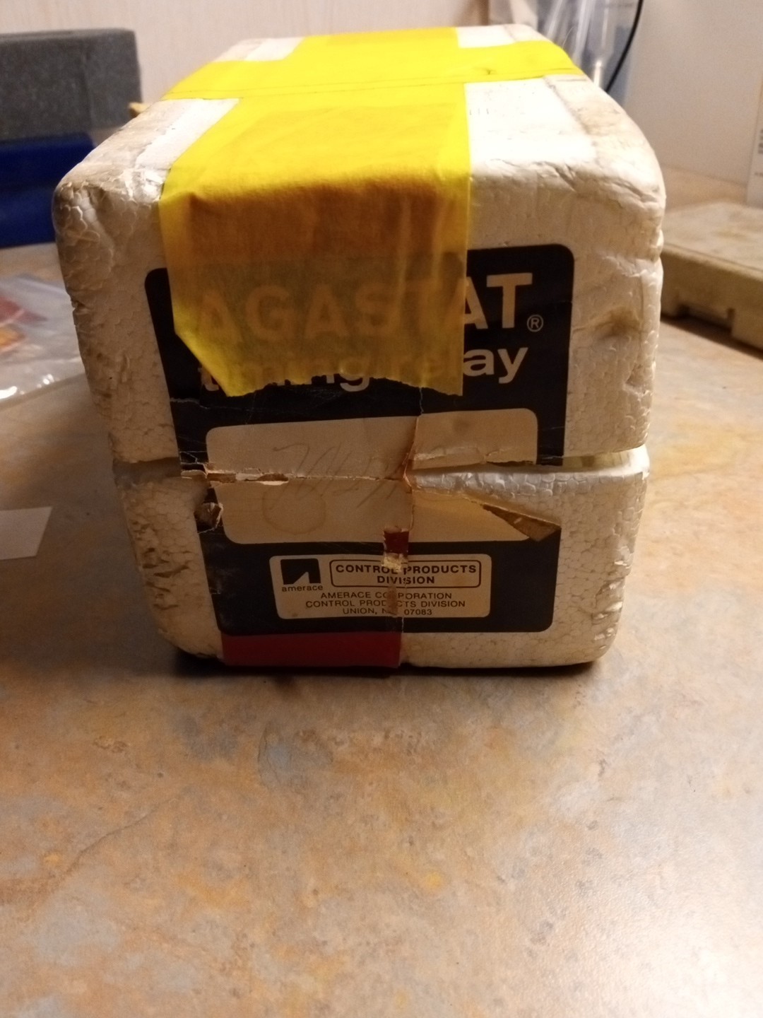 Agastat 120V Timing Delay Relay (7012AC) W/ 3d Printed Bracket