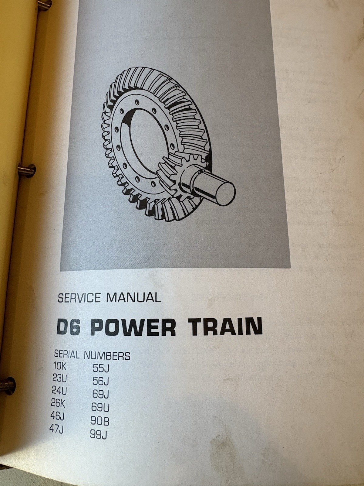 CAT CATERPILLAR D4H I II III DOZER DIS/ASSEMBLY SERVICE SHOP REPAIR MANUAL BOOK