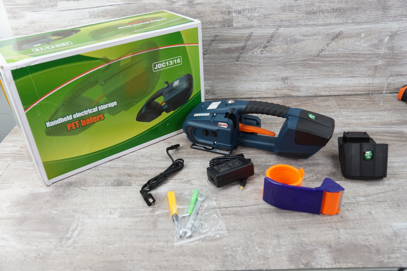 Portable Electric Strapping Machine JDC-13/16 Automatic Packaging Tool