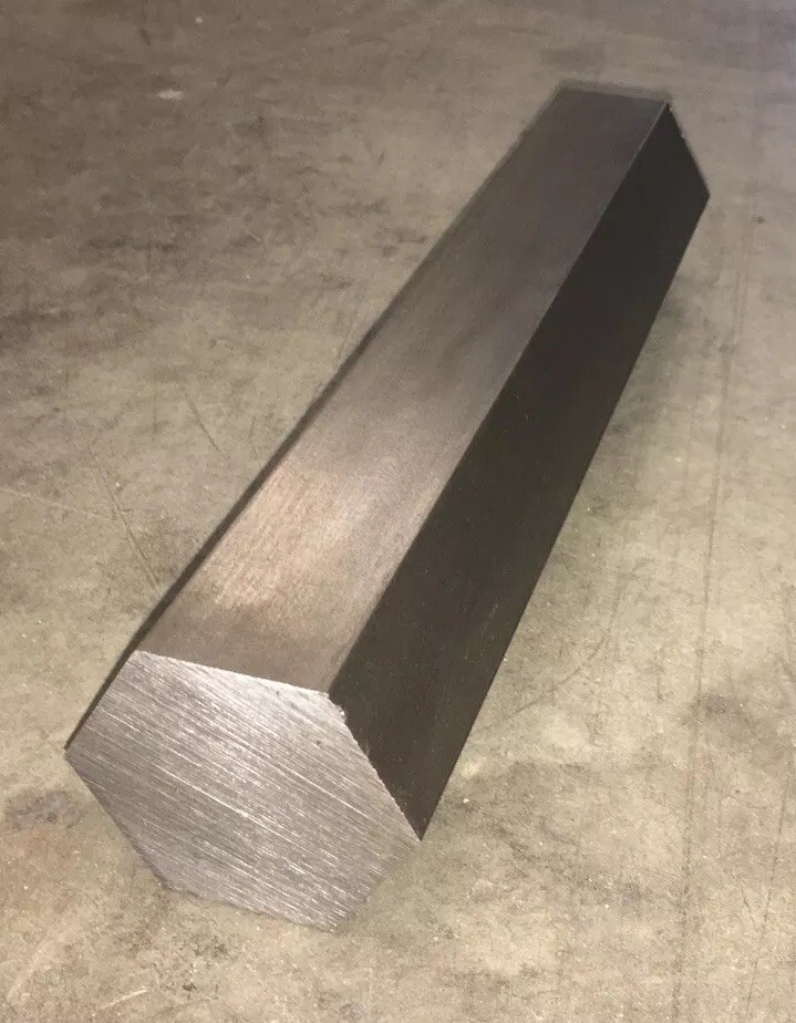 2 1/2″ Width 4140 Steel Hex Bar / Rod – 2.5″ x 12″ Length