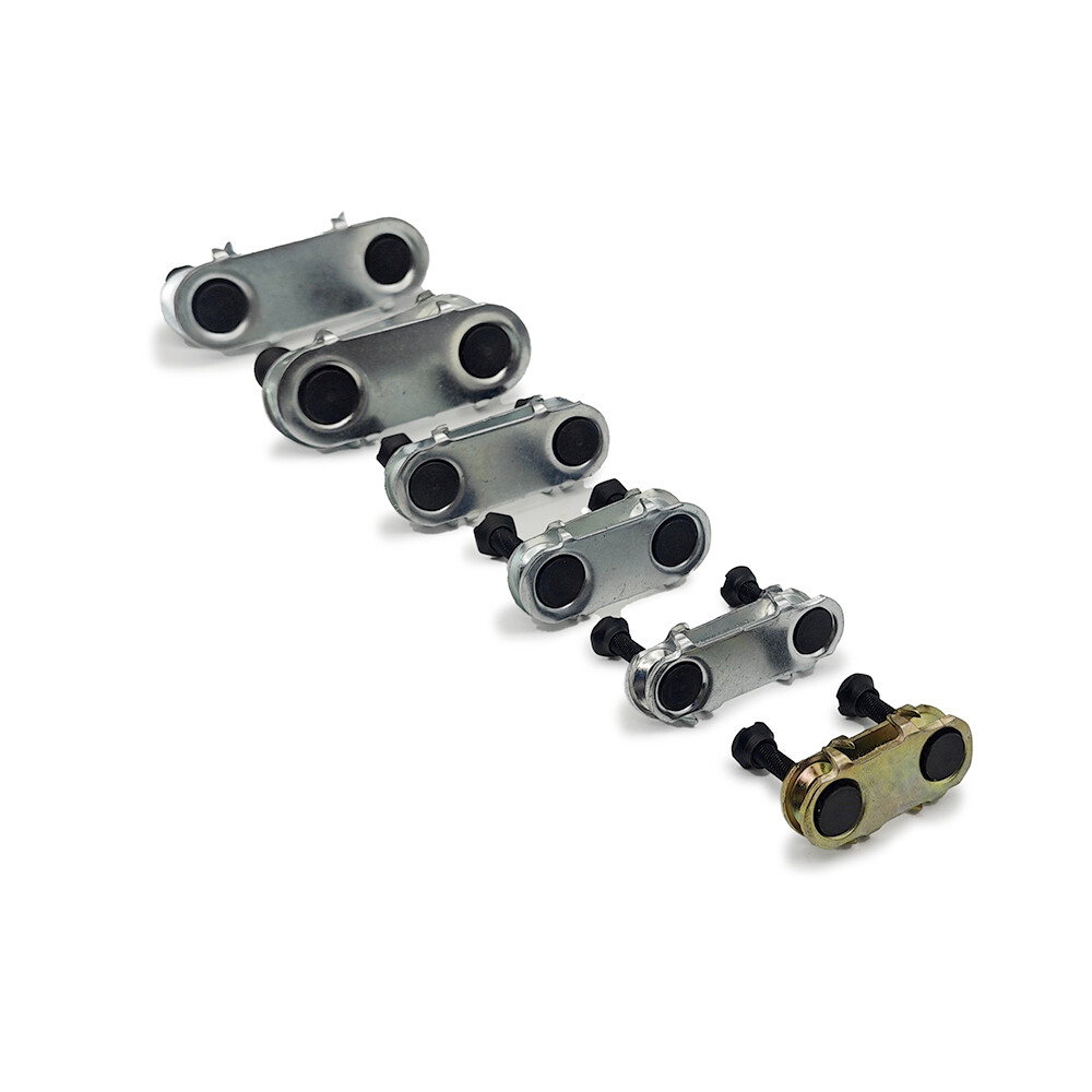 140# 190# Conveyor Belt Fasteners Bolt Solid Plate Screw Rubber Fastener