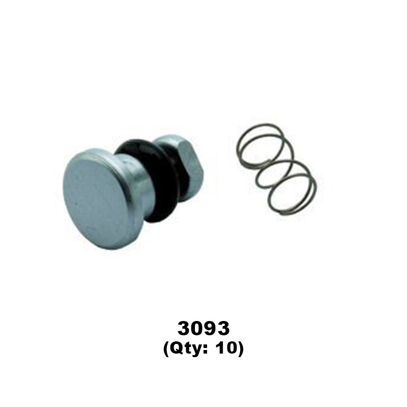 DCI Syringe Button w/Spring, Valve Core (10 Pack) Dental