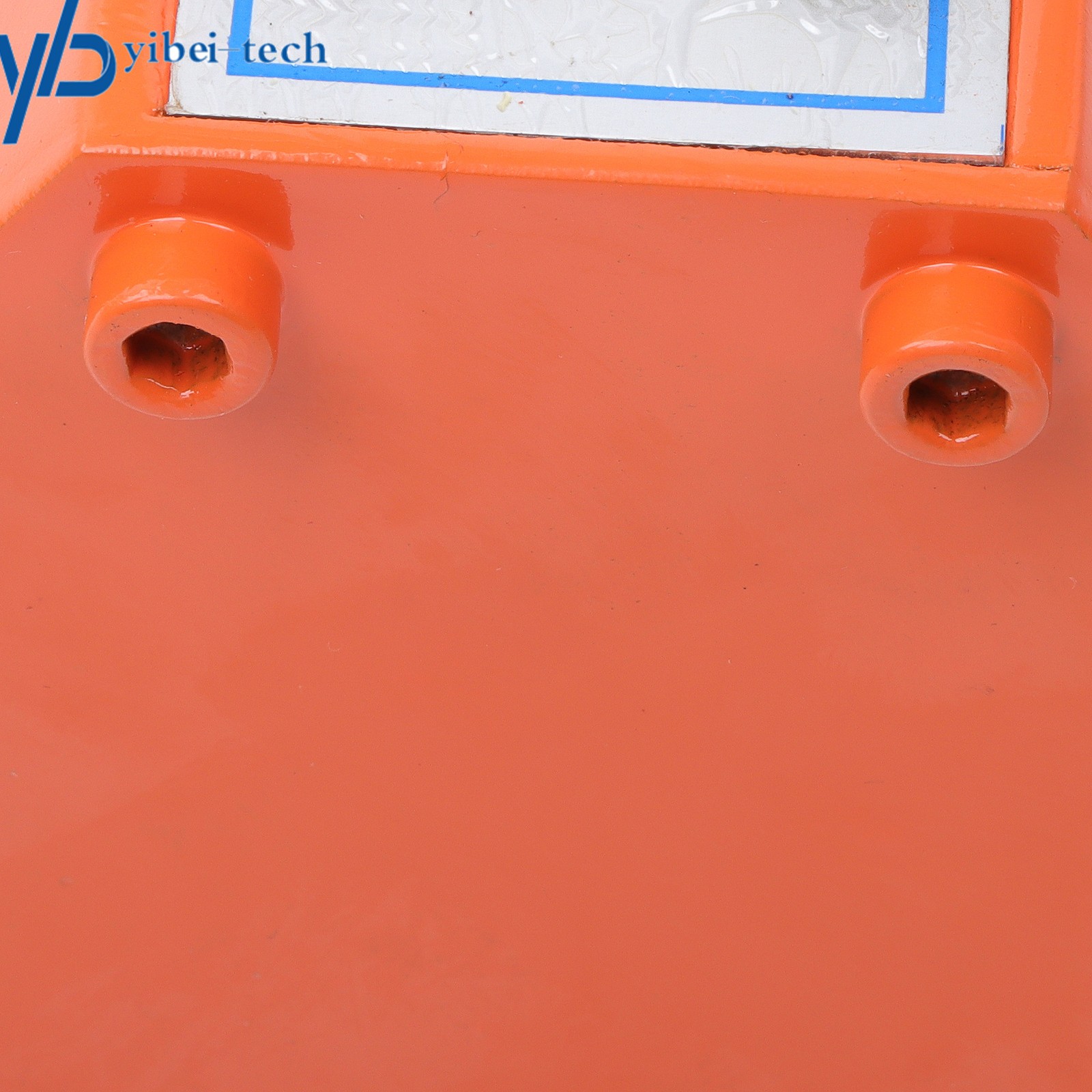 2200lbs/1000kg Permanent Magnetic Lifter Lifting Magnet Neodymium Hoist Orange
