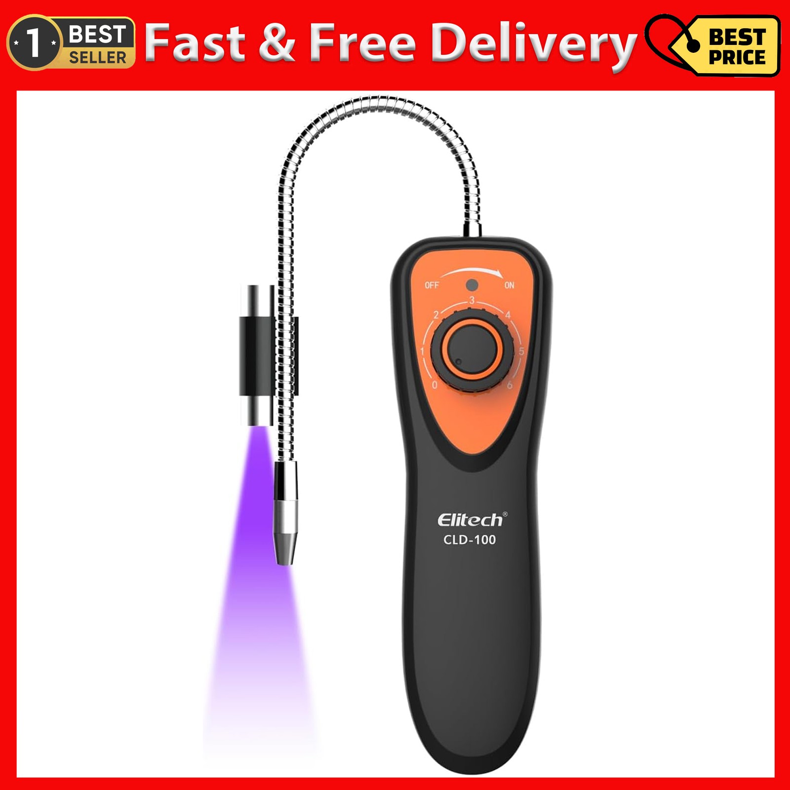 CLD-100 Refrigerant Leak Detector: Swift Detection for R11, R22, R134A & More