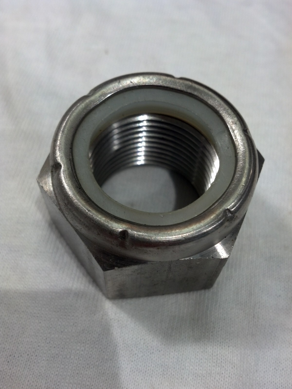1-14 FINE Nyloc Nylon Insert Locknut Standard Stainless 316 1-7/16 wrench 1″