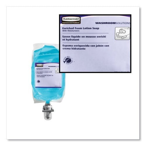 4 Rubbermaid Commercial FG750112 1100 mL Enriched Foam Hand Soap w/ Moisturizer