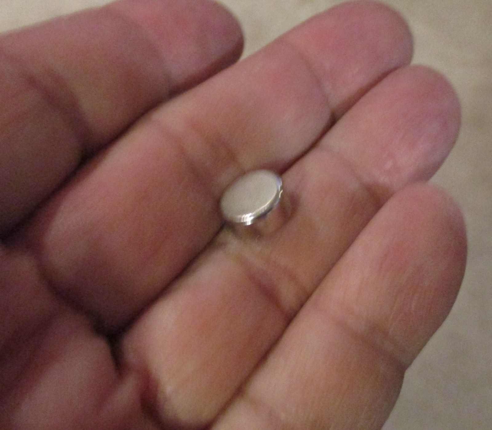 Neodymium Rare Earth Magnets Grade N45 10mm x 5mm $.99 Each, 4 Or More $0.93