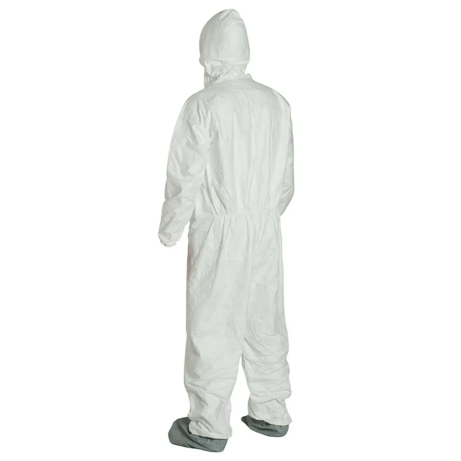 Dupont Disposable Tyvek Protective Coverall Clean Paint Bunny Suit Hood & Boots