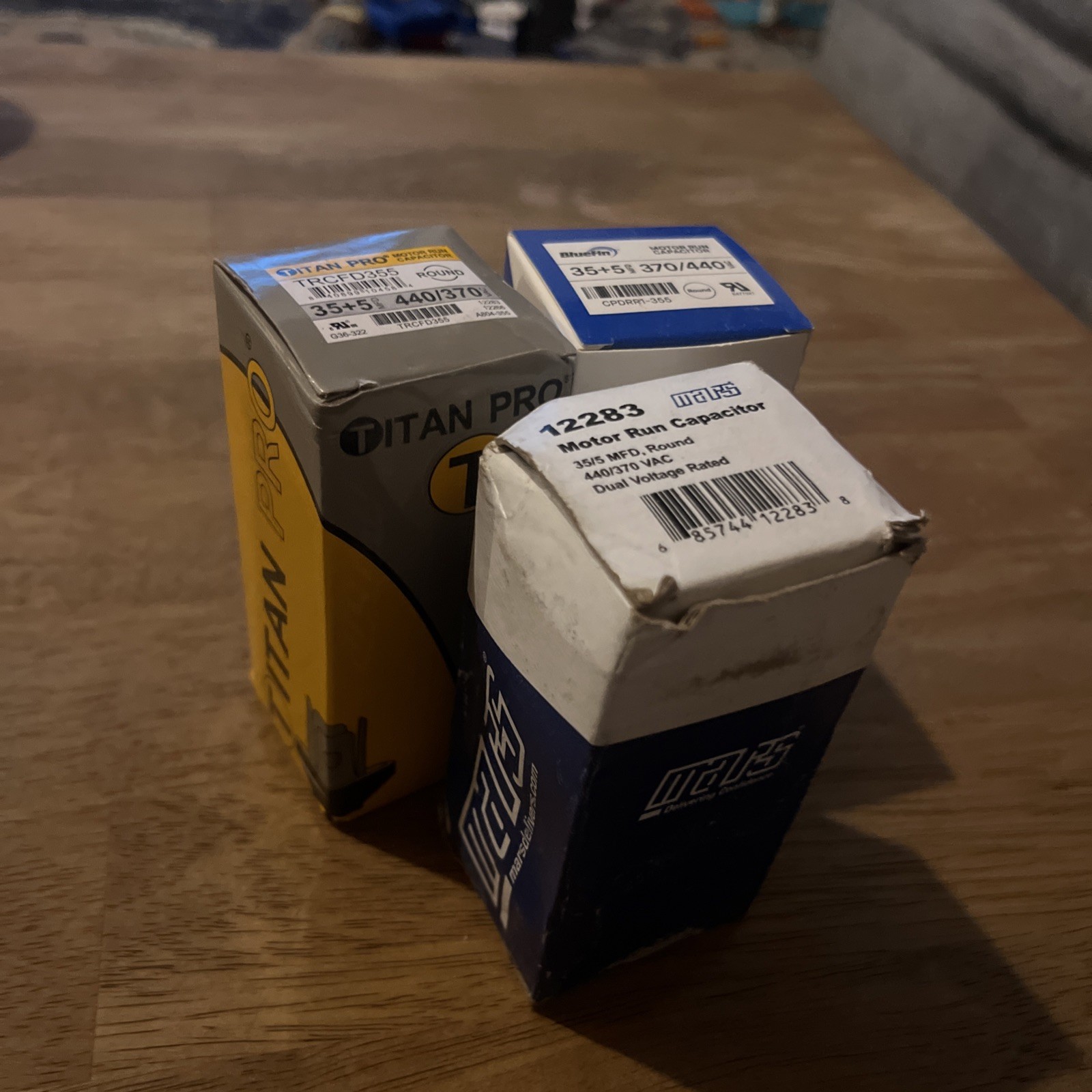 Multiple brands, Motor Dual Run Cap,35/5 Mfd,370-440V