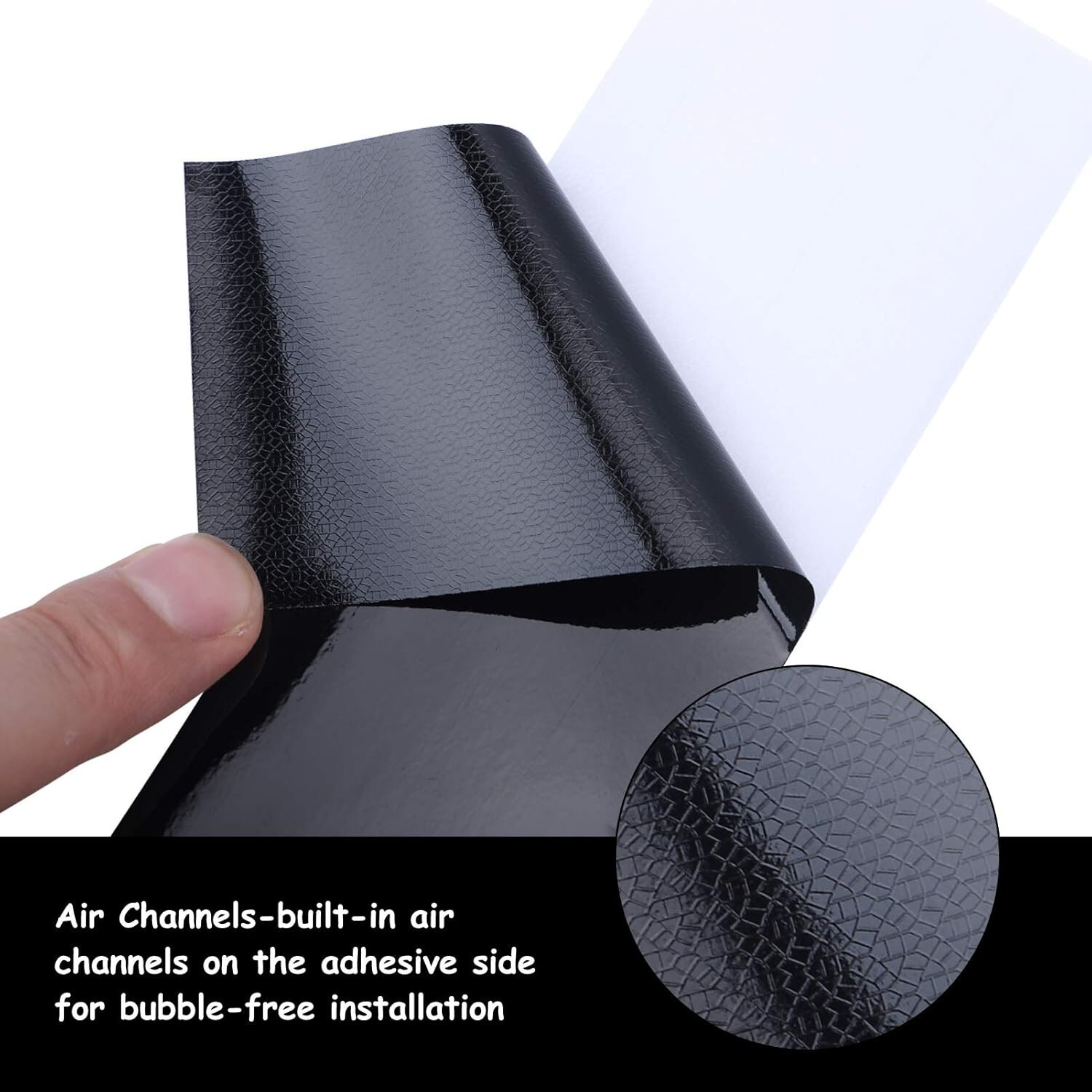 High Gloss Vinyl Wrap Kit For Black Out Chrome Delete Window Trim Door Free Tool
