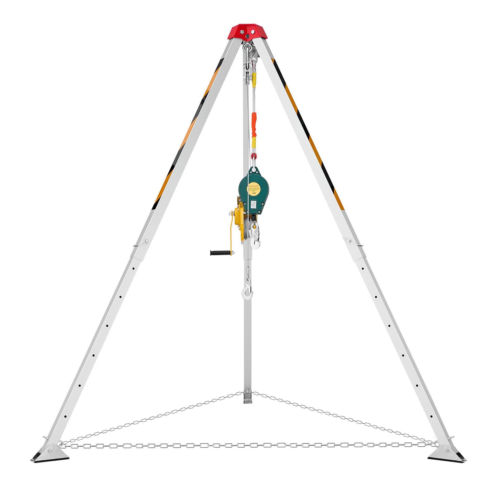 Uimoso Confined Space Tripod Kit with 1200 lbs Winch and 98.5 ft Cable