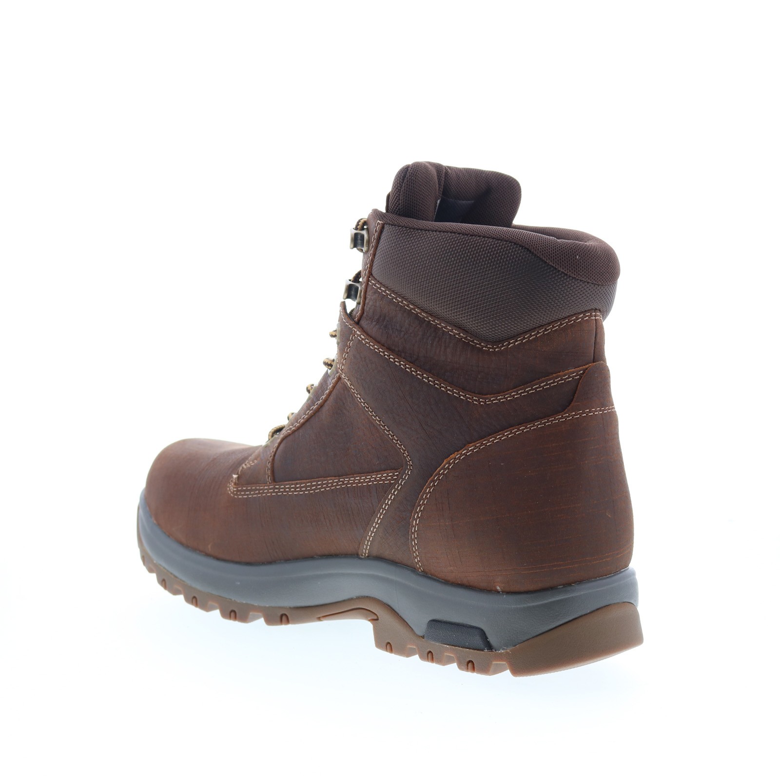 Dunham 8000 Works WP 6″ Plain Toe Mens Brown Extra Extra Wide 6E Work Boots