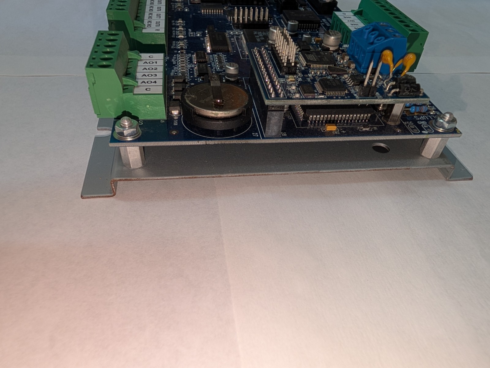 PLC (ASI CONTROLS ASIC/2-8540) PROGRAMMABLE CONTROLLER W/ MOUNTING BRACKET