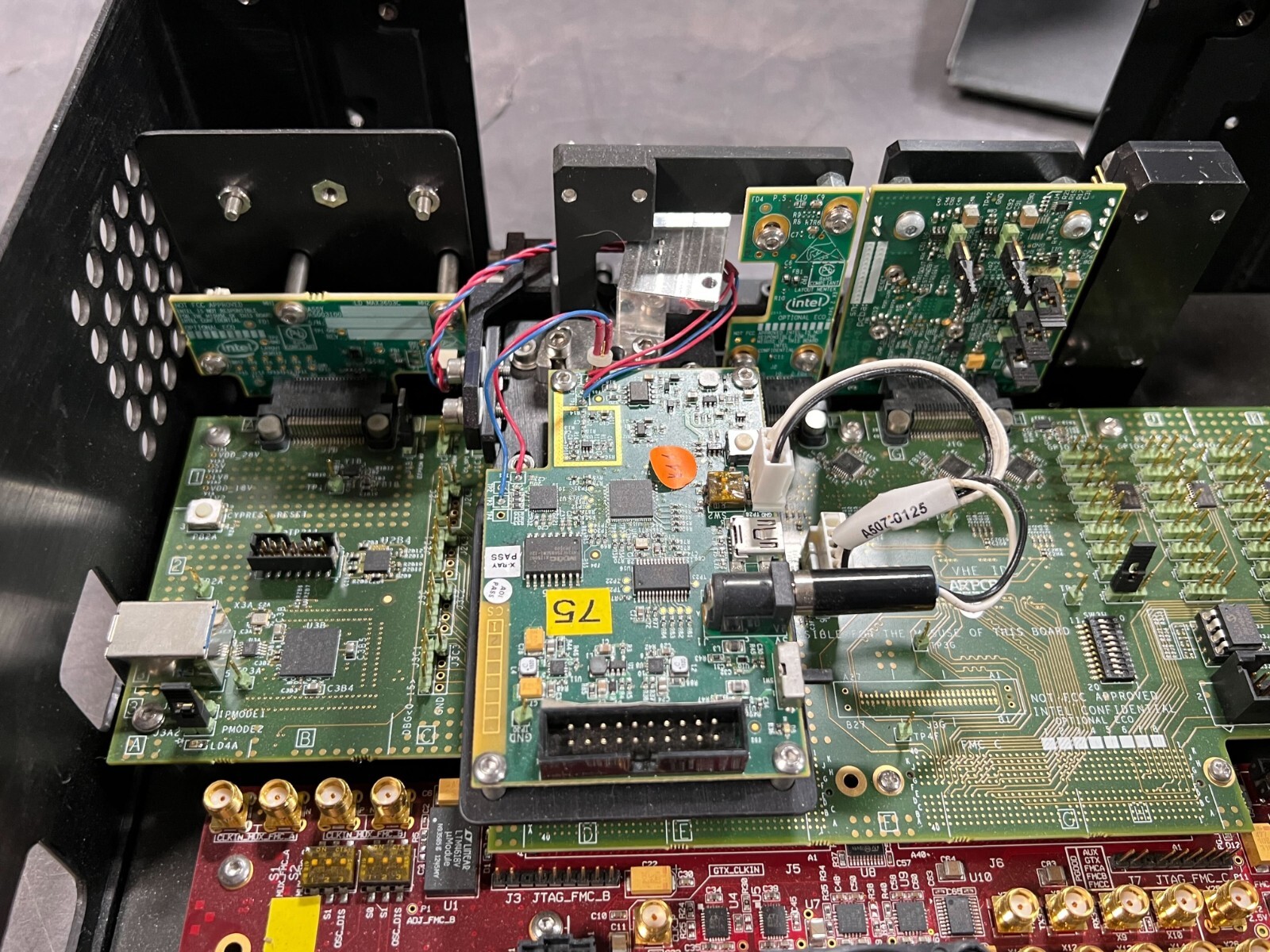 Laser Assembly, 0X54FB_100MHZ, HiTech Global PCI-E 8 Lane Gen 3.0 PCB, 167584