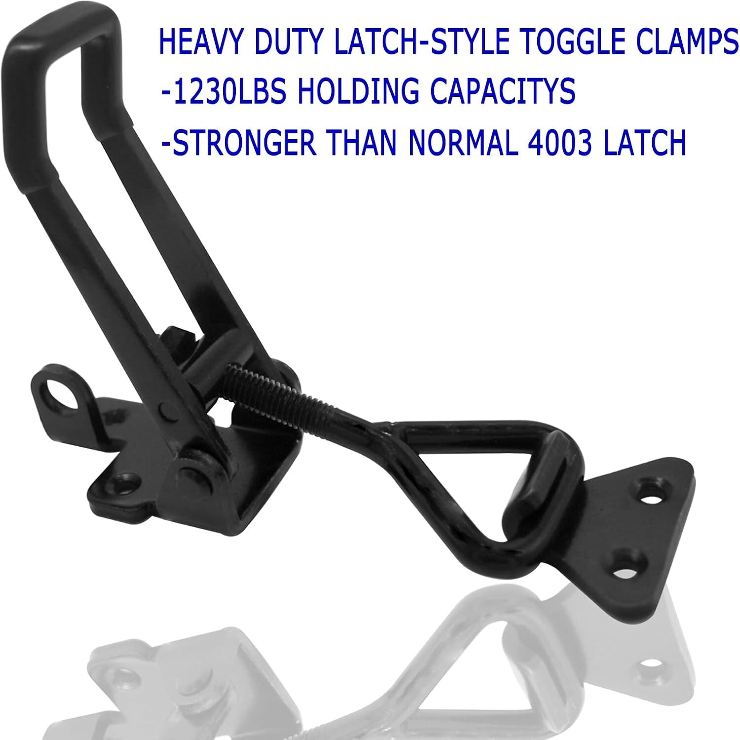 2 or 4 Pack Heavy Duty Toggle Latch Clamp, 1320Lbs 4003 Latch-style Toggle Clamp
