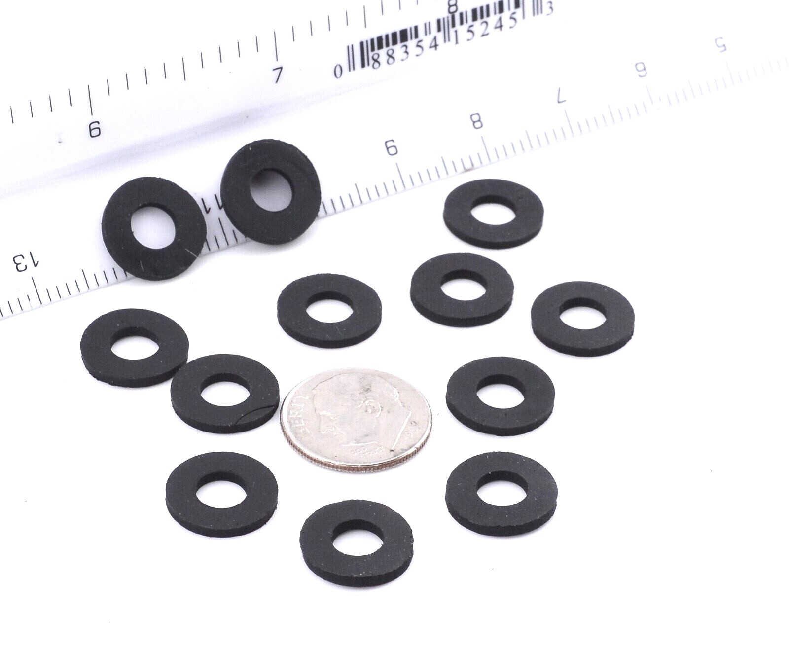 6mm ID x 13mm OD x 1.6mm EPDM Rubber Flat Sealing Washers Industrial MRO