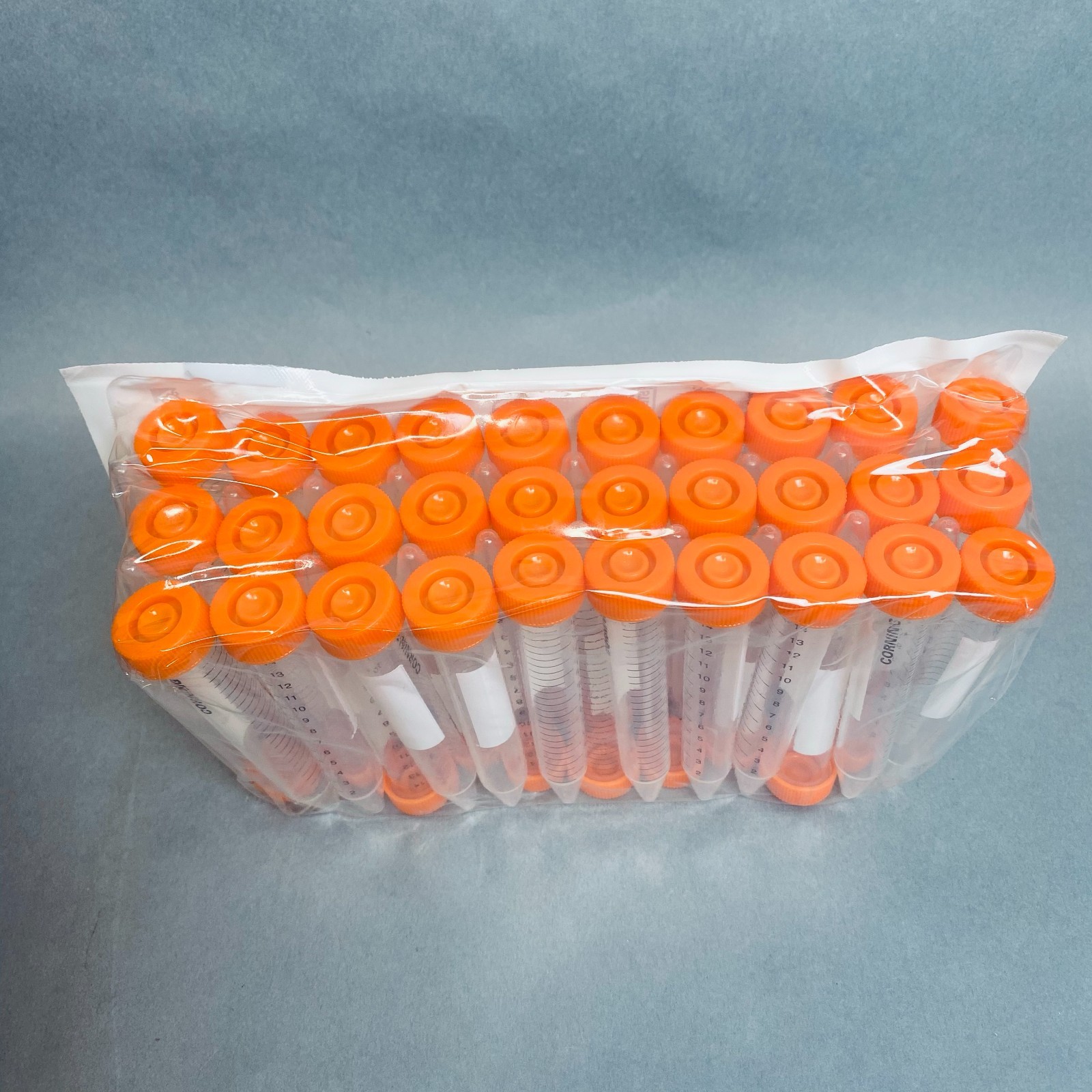 Corning Centrifuge Tube 15 ml Plug Seal Cap Polypropylene Case of 500 Tubes